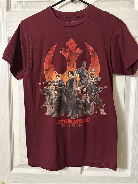 Star Wars Other - Star Wars Rogue One Graphic Tee - Burgundy Red
